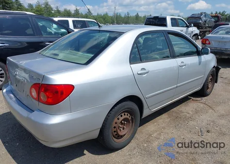 2007 Toyota Corolla Le из США, поврежденный, VIN JTDBR32E870124066
